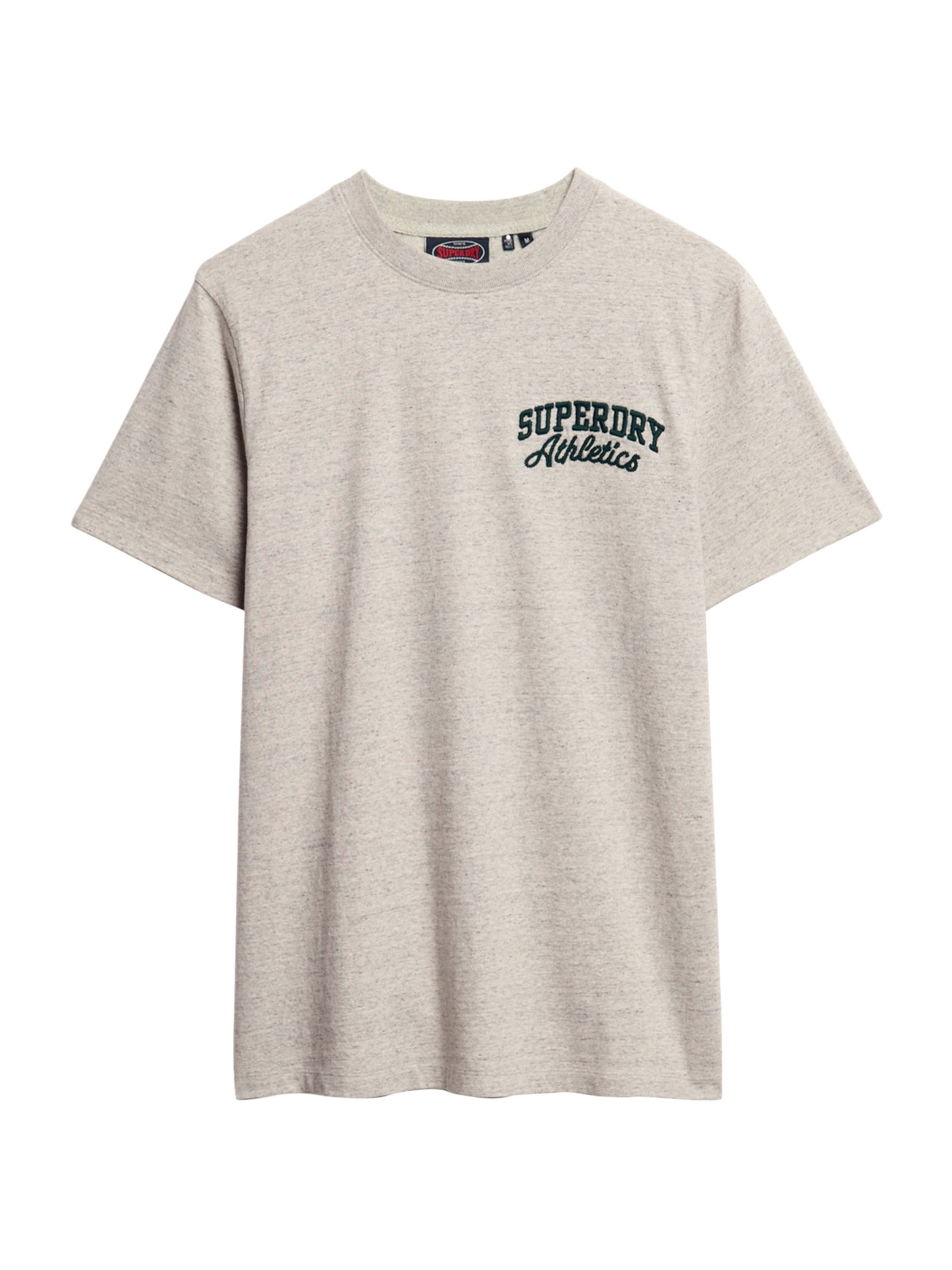 T-Shirt Superdry en gris : devant