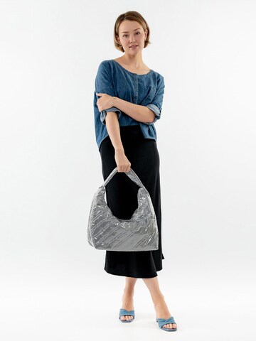 Emily & Noah Shoulder bag 'E&N Belinda' in Silver: front