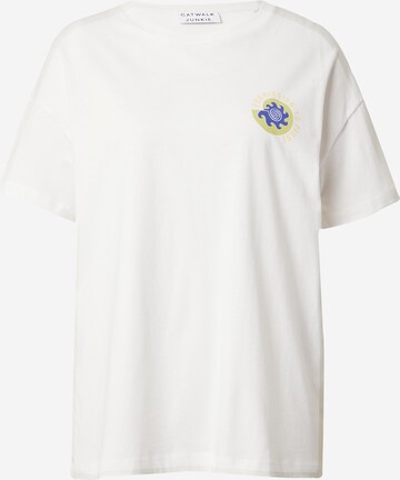 CATWALK JUNKIE - Camiseta en blanco: frente