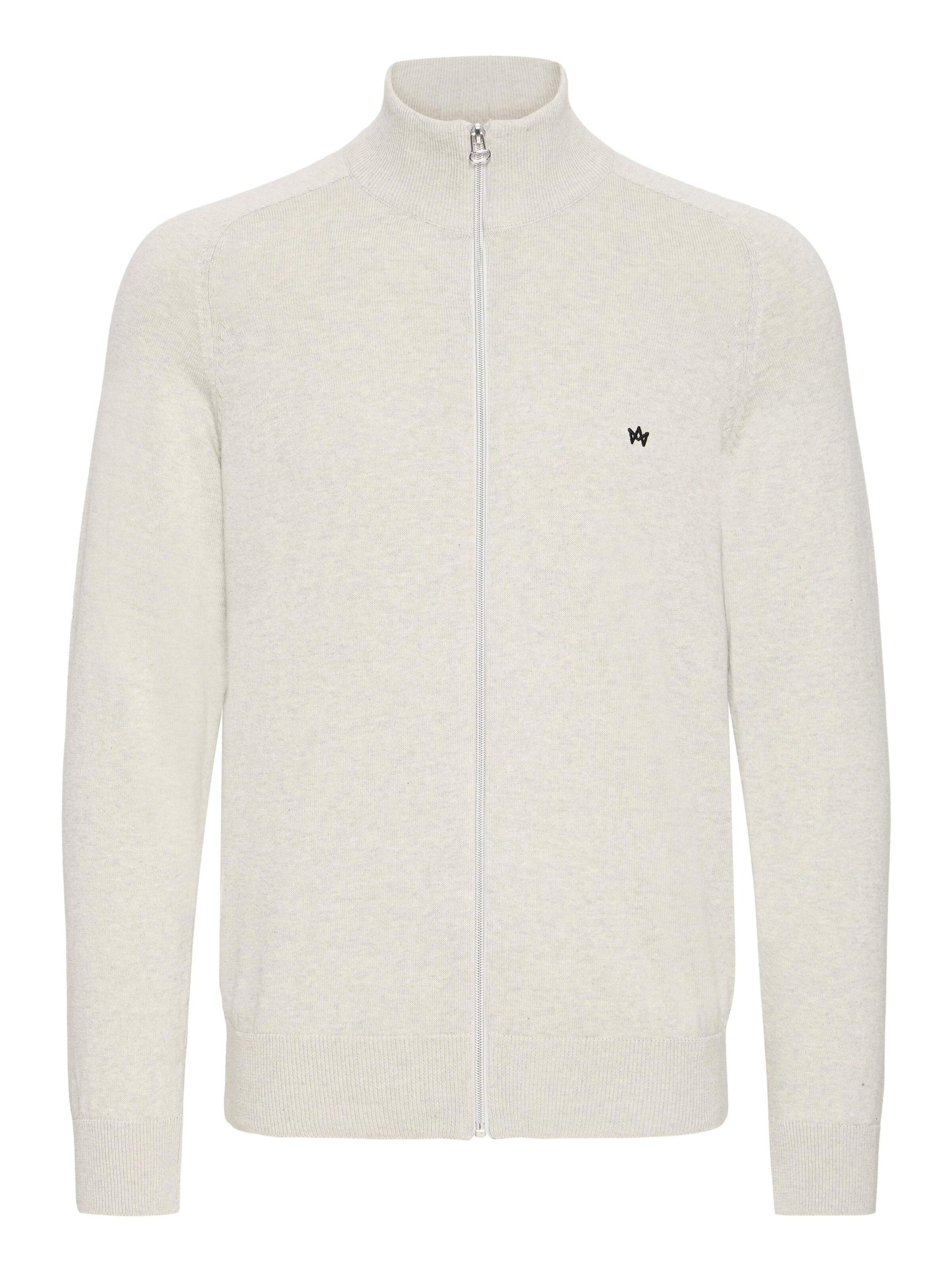 Kronstadt Knit cardigan 'Emil' in Grey: front