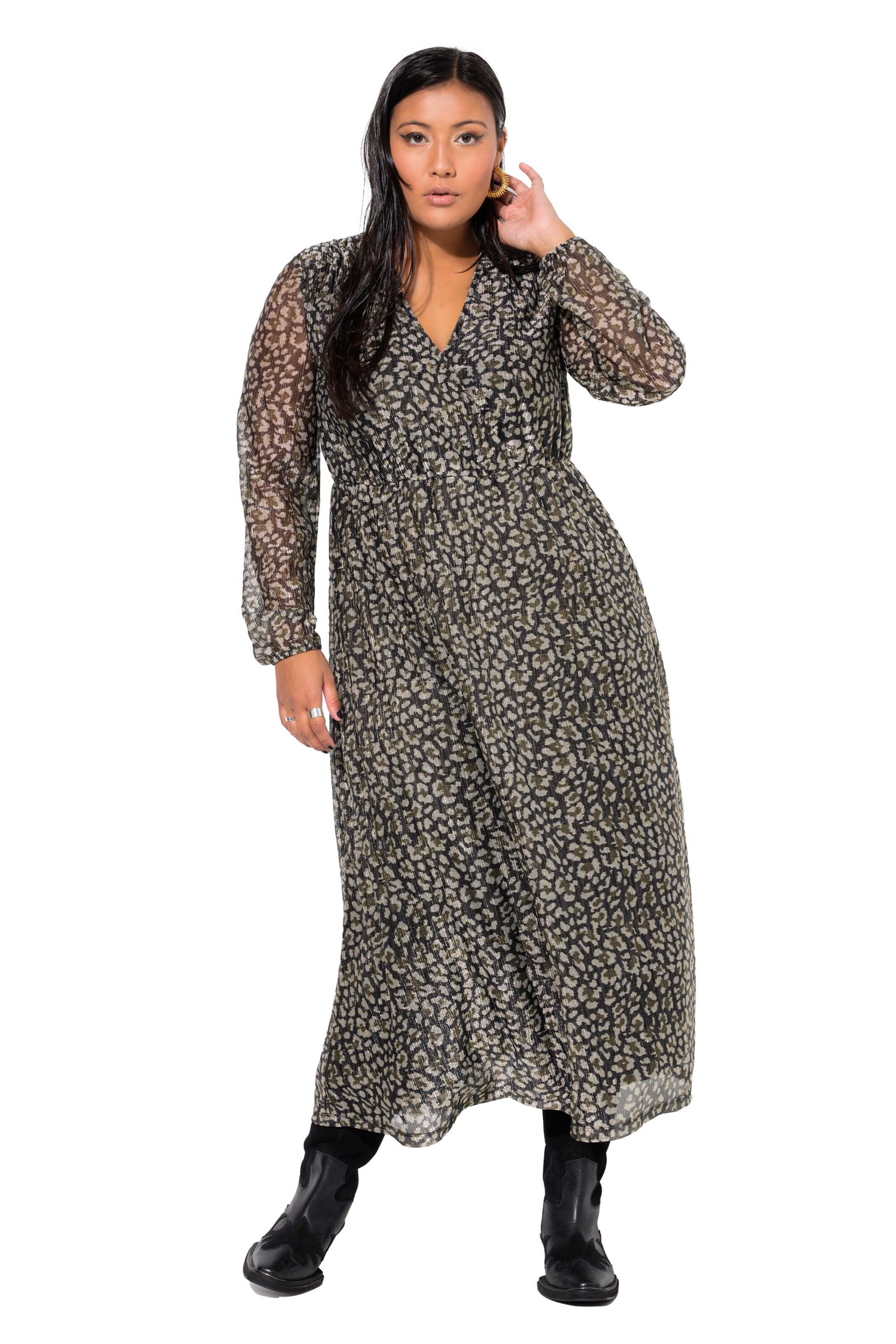 Studio Untold Kleid in Schwarz: Vorderseite