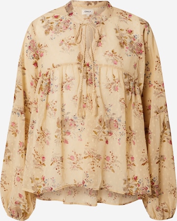 ONLY Blouse 'ELISA' in Beige: front