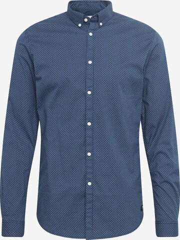 TOM TAILOR DENIM Overhemd in Blauw: voorkant