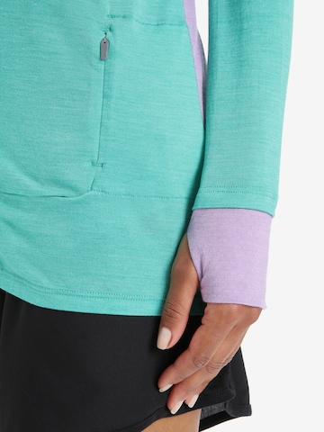 ICEBREAKER Athletic Sweatshirt 'ZoneKnit' in Blue