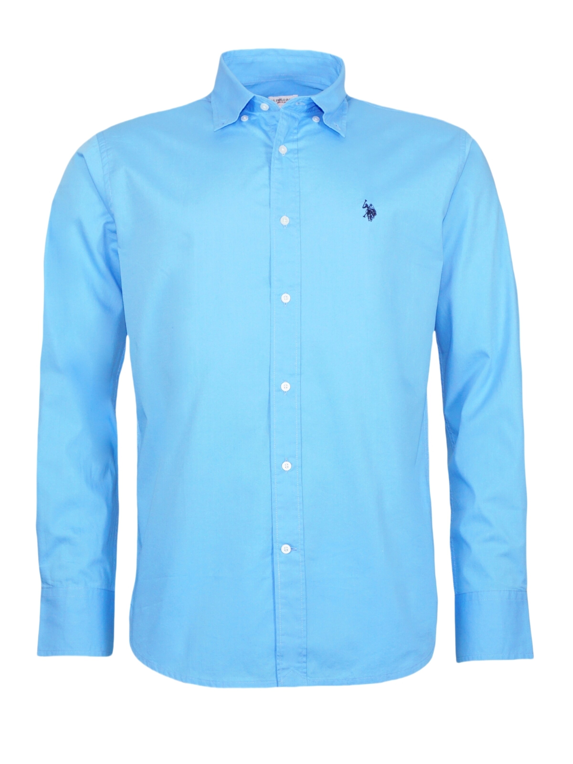 Chemise U.S. POLO ASSN. en bleu : devant