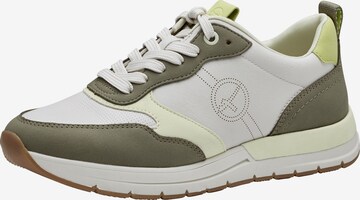 TAMARIS Sneakers laag in Groen: voorkant