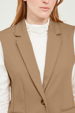 b.young Bodywarmer 'BYRIZETTA WAISTCOAT' in Beige