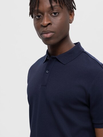 SELECTED HOMME Poloshirt 'Toulouse' in Blau