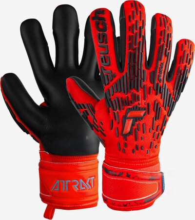 REUSCH Sporthandschoenen 'Attrakt Freegel Silver' in de kleur Rood / Zwart, Productweergave