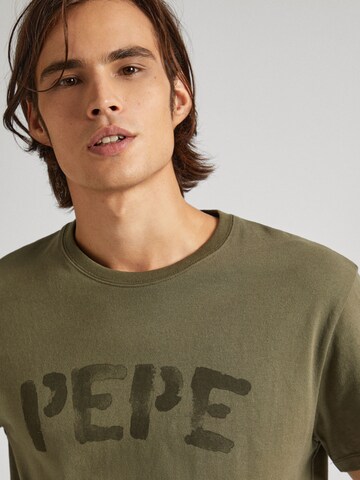 Pepe Jeans - Camiseta 'ROLF' en verde