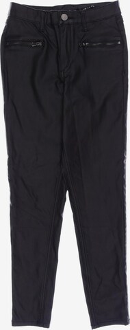 Fashion Union Pants in M in Black: front
