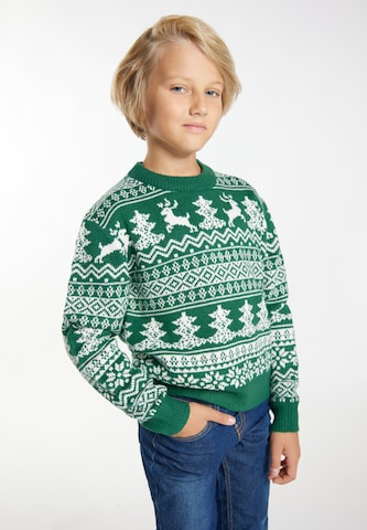 MO - Pullover 'Mimo' em verde: frente