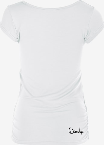 T-shirt fonctionnel 'WTR4' Winshape en blanc