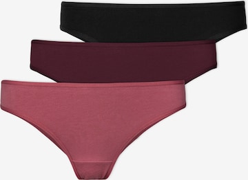 SNOCKS Thong 'Brazilian' in Mixed colors: front