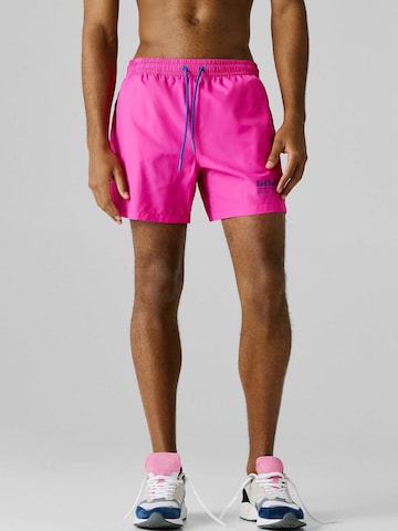 Red Bull Racing x Pepe Jeans Zwemshorts 'RBR' in Lila: voorkant