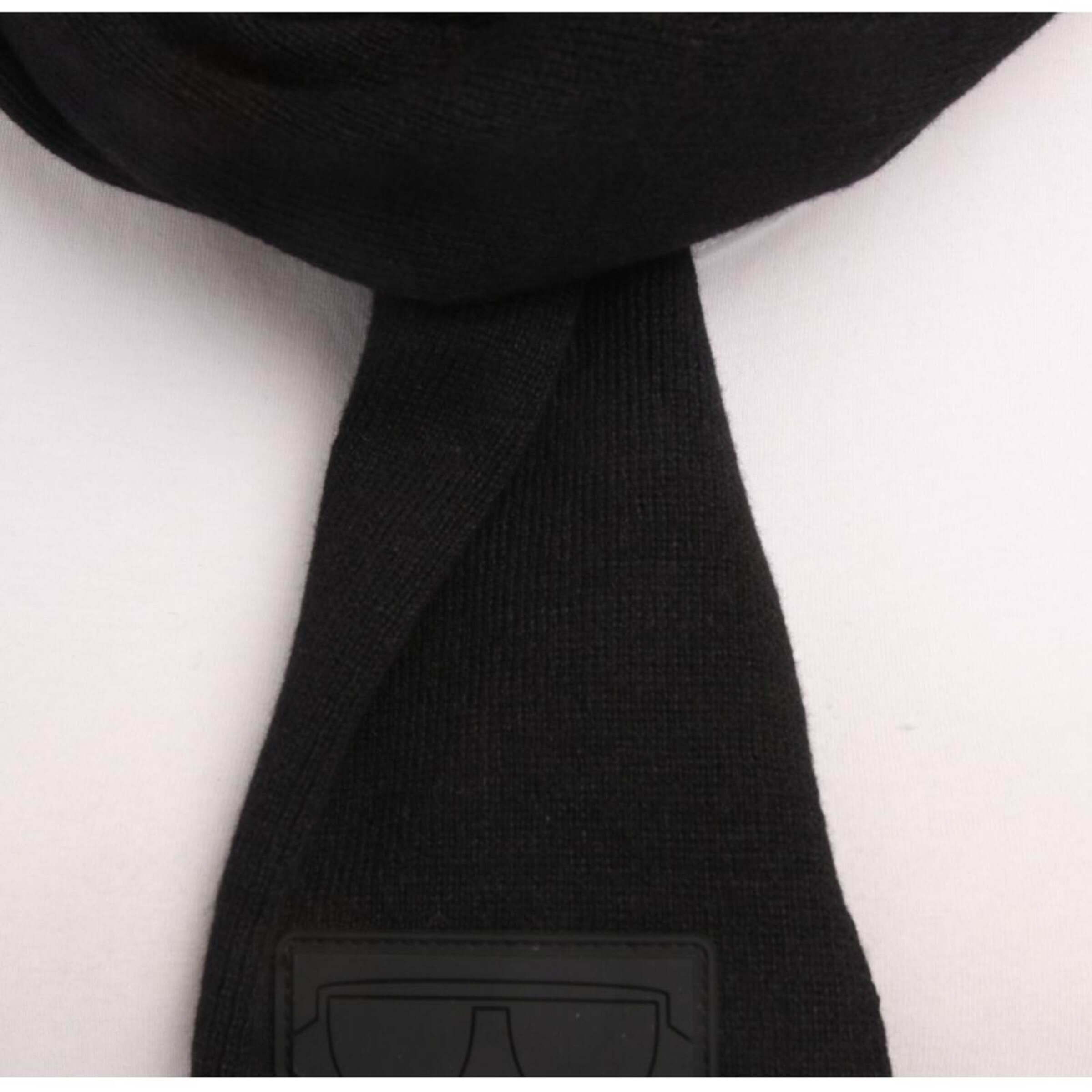 Karl Lagerfeld Scarf & Wrap in One size in Black