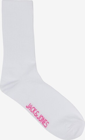 JACK & JONES Sockor 'CONTRA' i vit