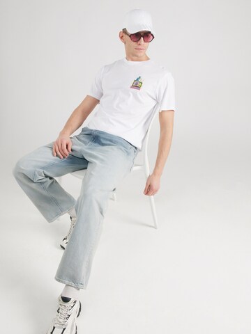 Volcom T-Shirt 'CATV' in Weiß