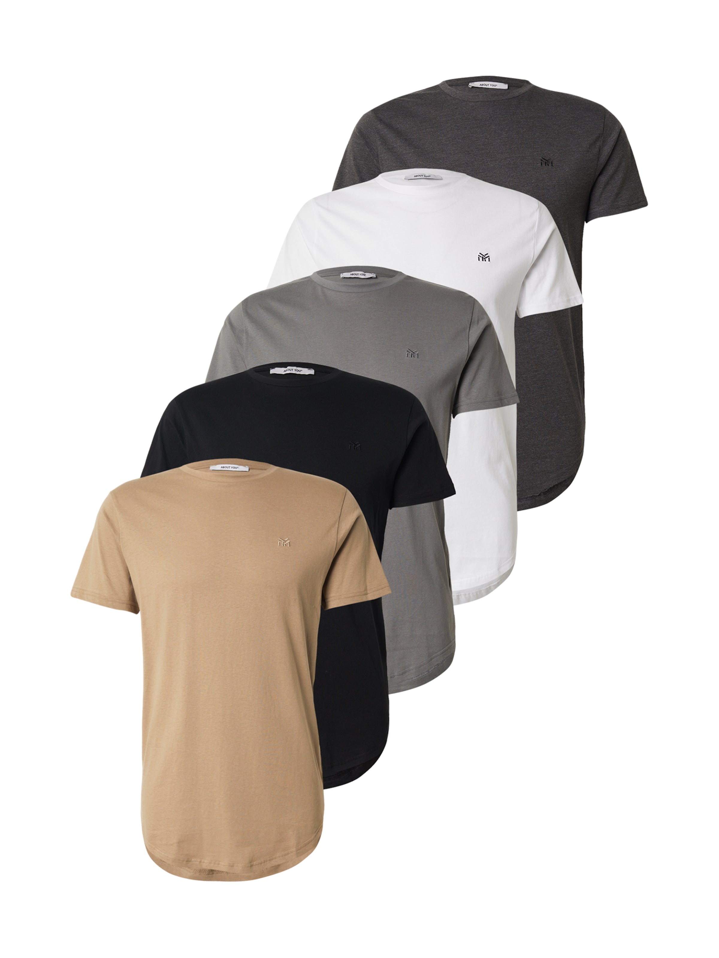 ABOUT YOU Shirt 'Dorian' in Brown: front