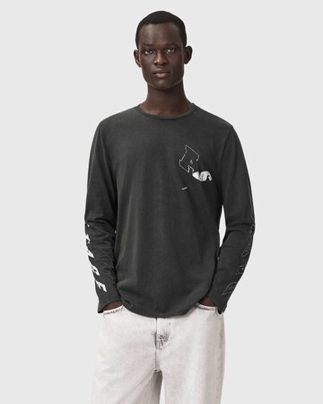AllSaints Shirt in Grau: Vorderseite