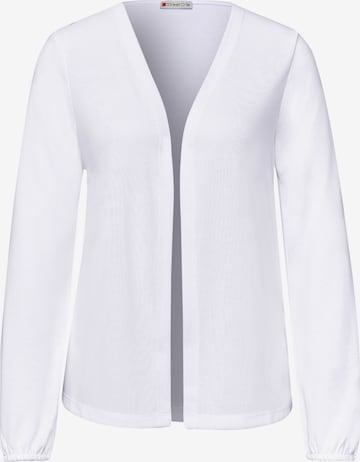 STREET ONE Strickjacke in Weiß: Vorderseite