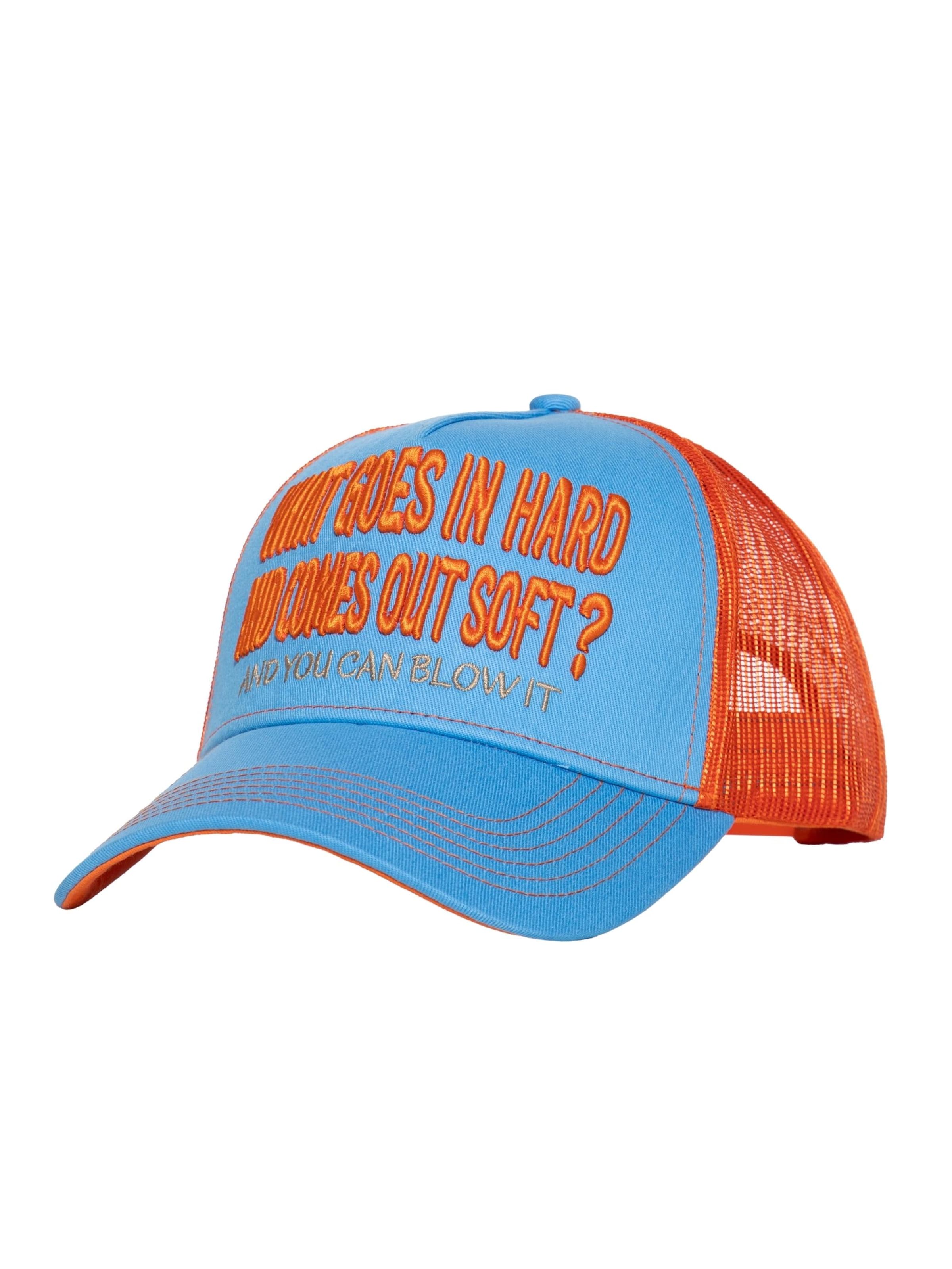 King Kerosin Cap 'Bubble Gum' in Blue: front