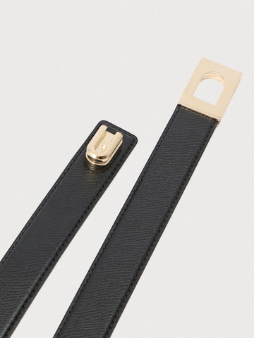 FURLA Bälte 'FURLA 1927' i svart