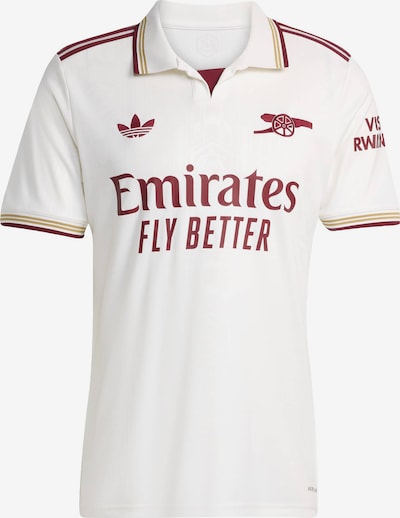 Triko 'FC Arsenal 25/26' iš ADIDAS PERFORMANCE, spalva – vyno raudona spalva / balta, Prekių apžvalga