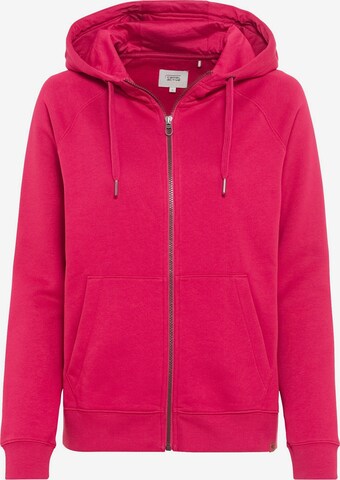 CAMEL ACTIVE Sweatjacke in Pink: predná strana