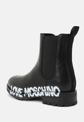 Boots Love Moschino en noir