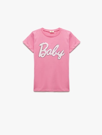 Koton T-Shirt in Pink: Vorderseite