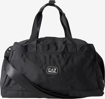 juoda EA7 Emporio Armani Kelioninis krepšys: priekis