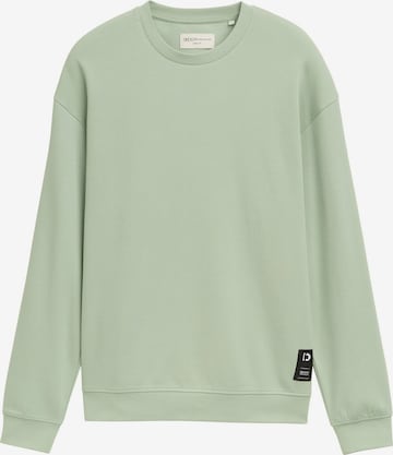 TOM TAILOR DENIM Sweatshirt in Green: front