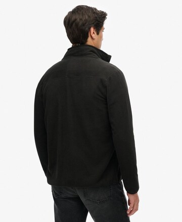Superdry Fleece jacket in Black