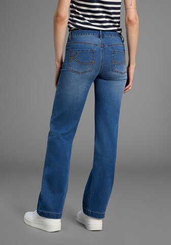 KangaROOS Wide leg Jeans in Blue