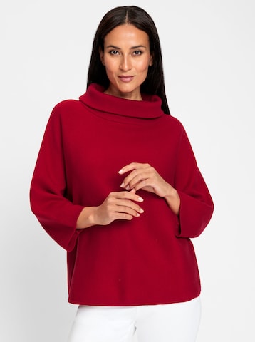 Pullover di heine in rosso: frontale