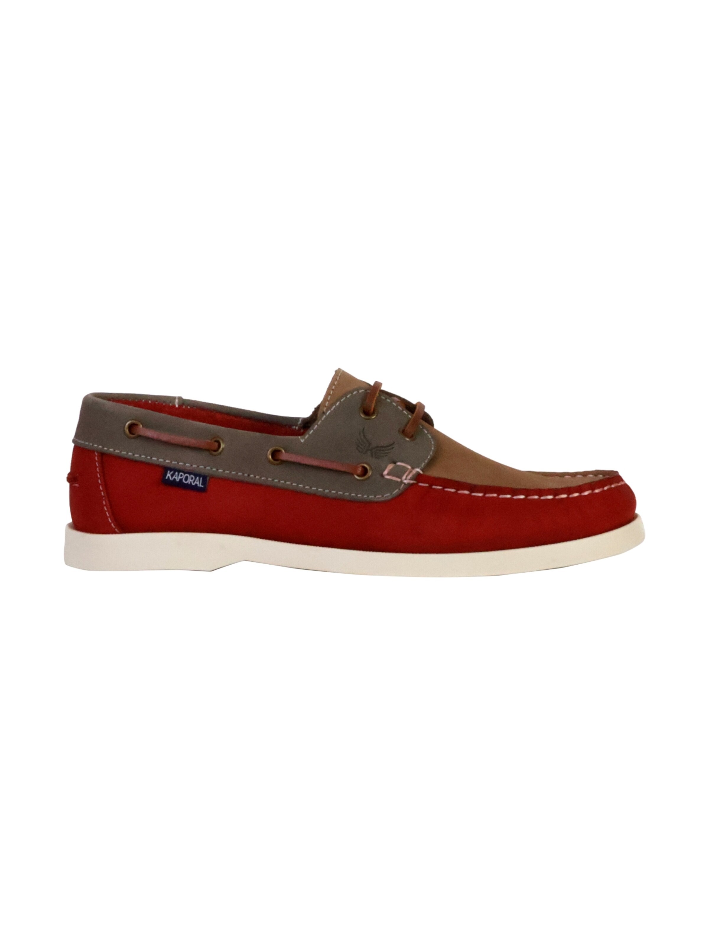 Kaporal - Zapatillas 'Fably-Ledermokassin' en rojo