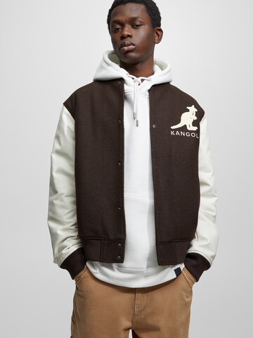 Pull&Bear Between-Season Jacket in Brown: front