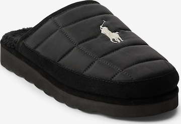 melns Polo Ralph Lauren Mājas apavi 'READ': no priekšpuses