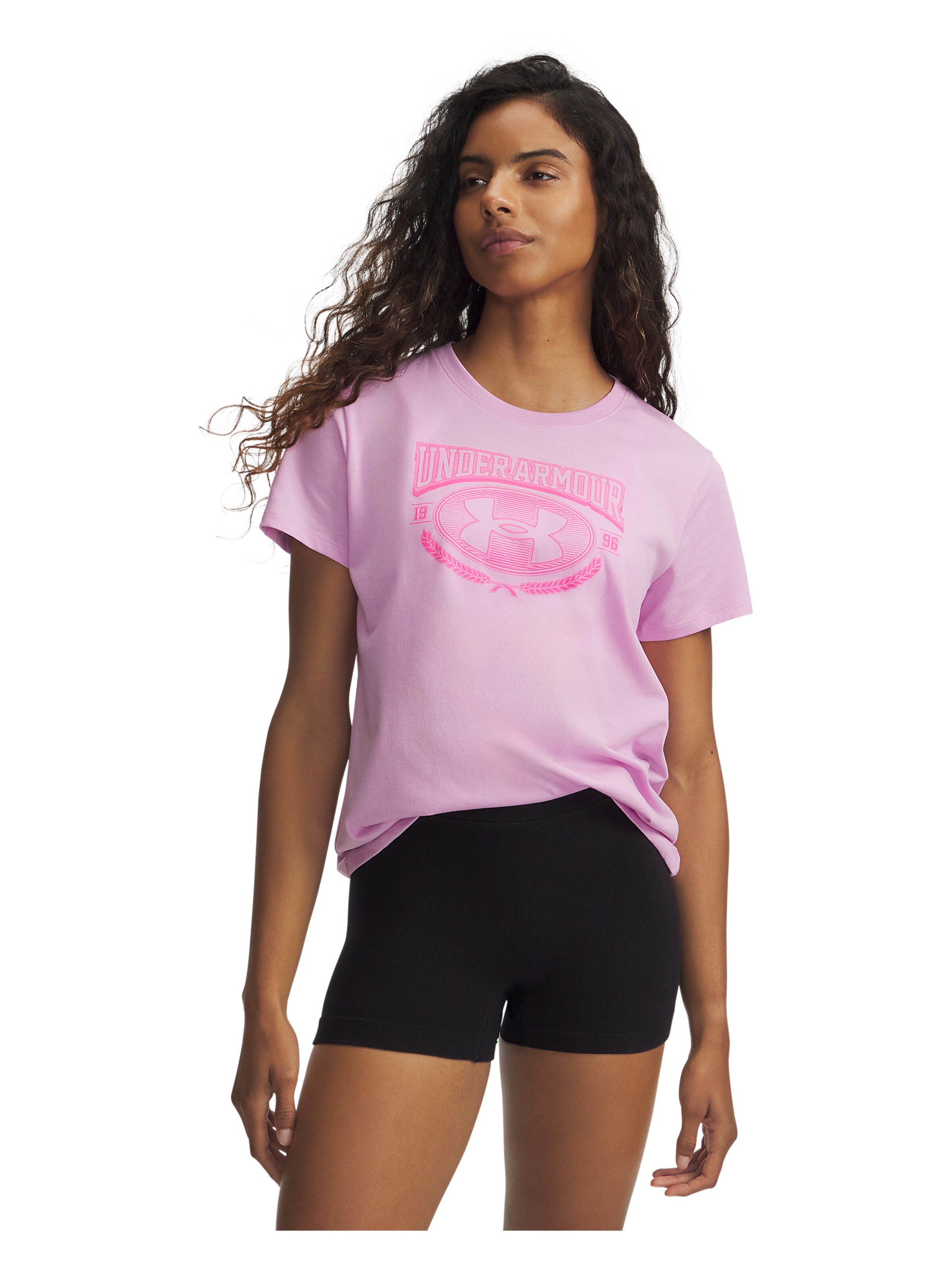 UNDER ARMOUR Performance shirt in Pink: front