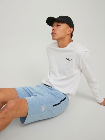 JACK & JONES Regular Bukse 'AIR' i blå