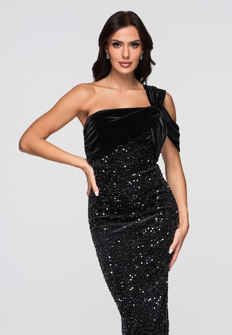 Ombre Avondjurk in Zwart