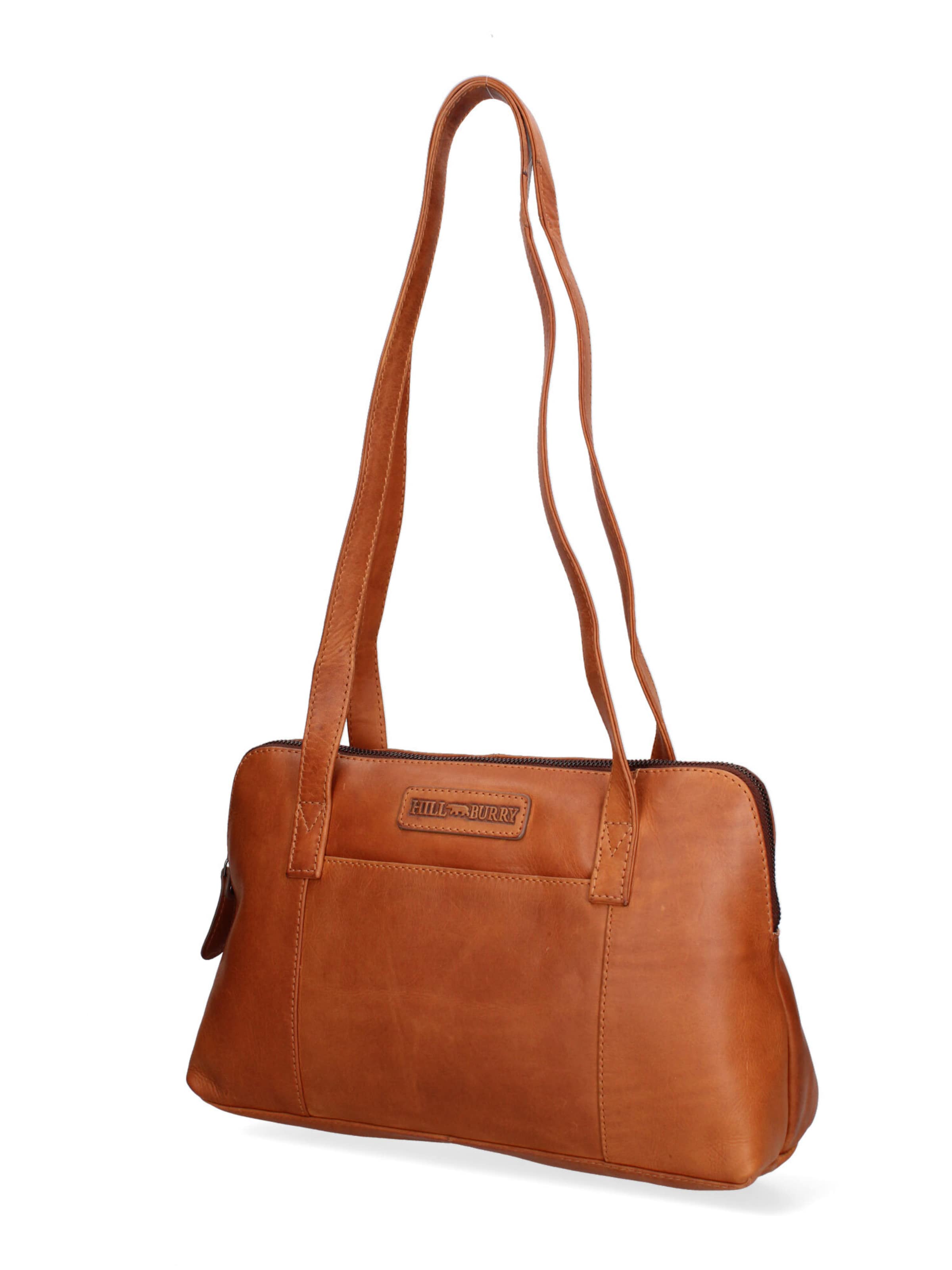 HILL BURRY Shoulder bag in Brown: front