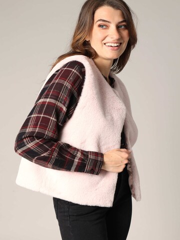 Deeluxe Bodywarmer 'FUZZY' in Roze