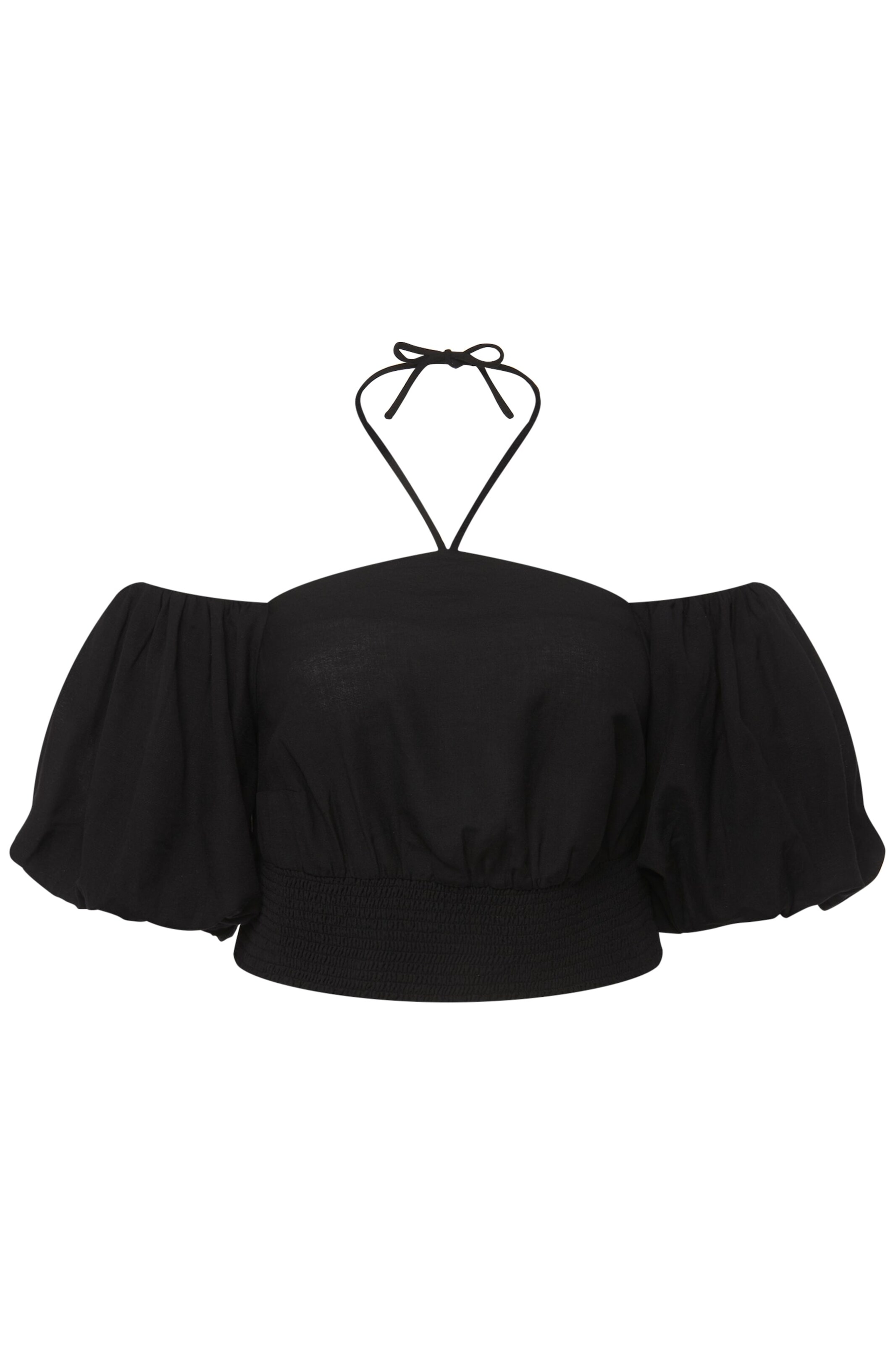 Ulla Popken Bluse in schwarz, Produktansicht