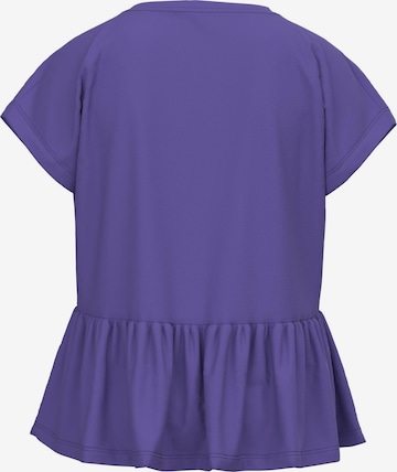 NAME IT T-Shirt 'VULOTTE' in Lila