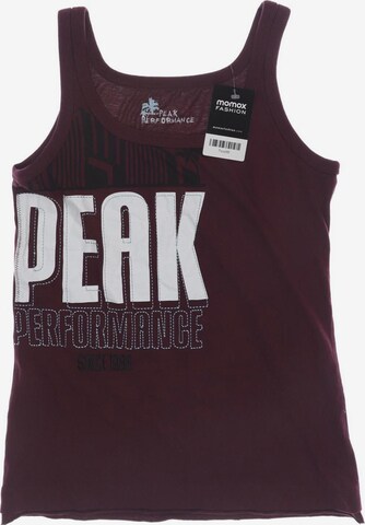 PEAK PERFORMANCE Top & Shirt in M in Red: front