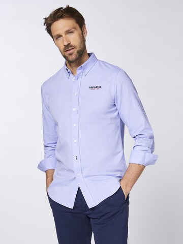 Navigator Regular fit Button Up Shirt in Blue: front