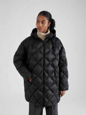 modström Winter Coat 'Edda' in Black: front