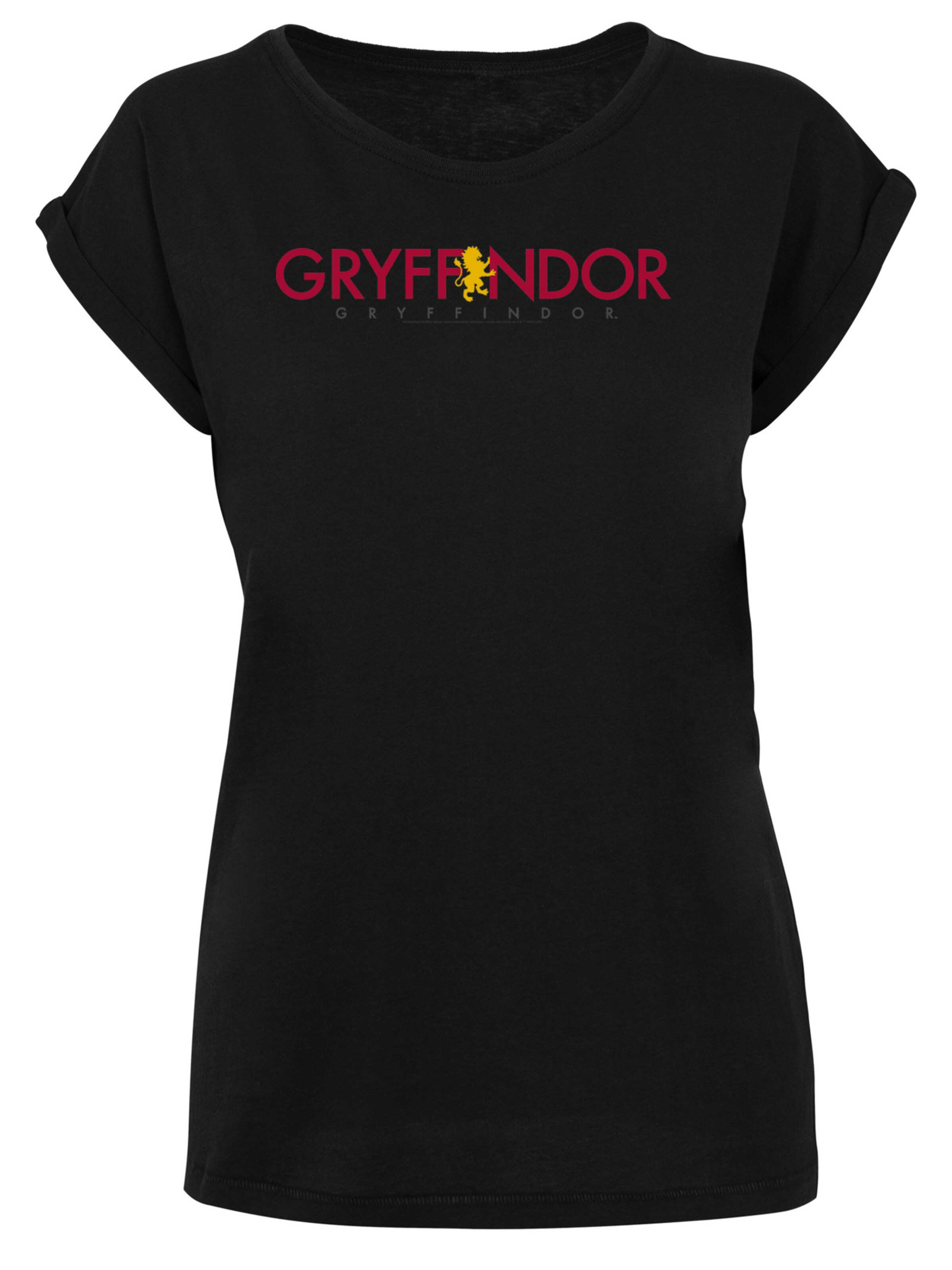 F4NT4STIC T-Shirt 'Harry Potter Gryffindor' in Schwarz: Vorderseite